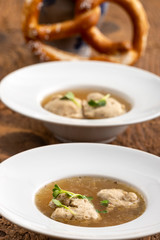 dumpling in broth