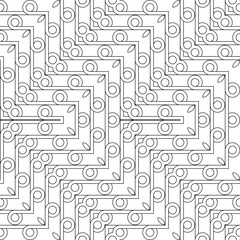 Design seamless geometric zigzag pattern