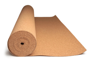 Roll of cork underlay