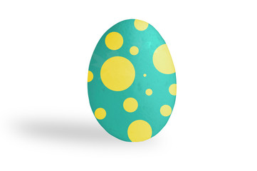 egg photography colored with photoshop