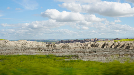 landscape with clouds