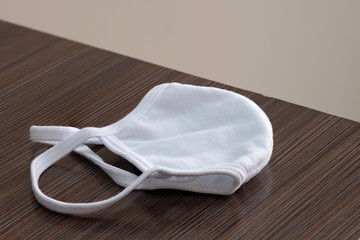 The face mask made from cotton is used to protect people from corona virus instead of medical face mask which is very expensive and hard to buy