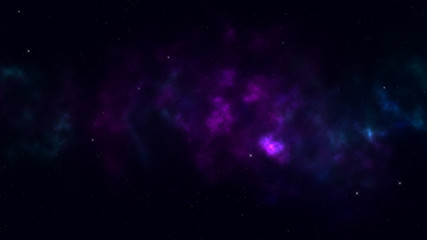 abstract space background with stars