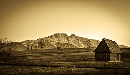  Giewont z  Bachledzkiego Wierchu.  © Mariusz Szymanek