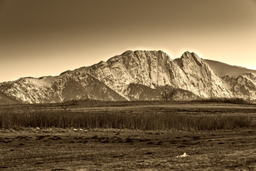 Giewont z  Bachledzkiego Wierchu.  © Mariusz Szymanek