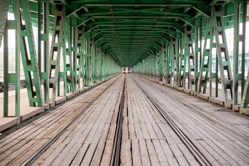 Tramway Bridge in Warsaw 