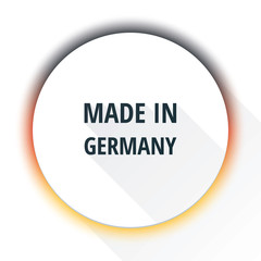 Product Made in Germany label illustration