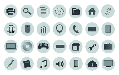 Web icons collection.