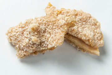 A pile of delicious salt crispy chicken