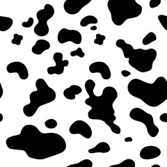 動物柄背景　ウシ