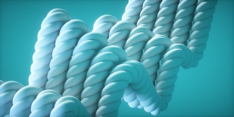 3D render. Colorful, bright color background.