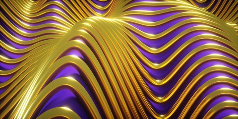 Naklejka premium 3D render. Colorful, bright color background.