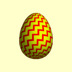 easter egg vector illustration