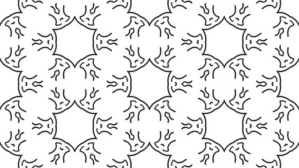 Seamless geometric pattern background. Vector ornament for your design