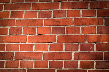 red brick wall background