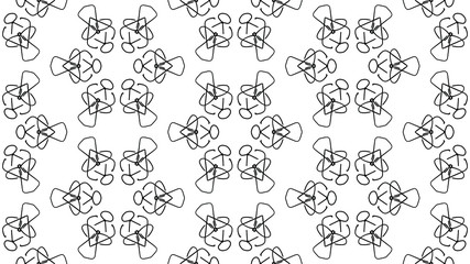 Seamless geometric pattern background. Vector ornament for your design