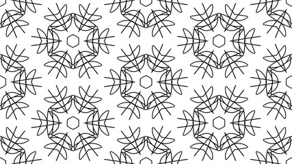 Seamless geometric pattern background. Ornament for your design