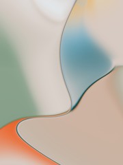 abstract background with waves calm meditation 