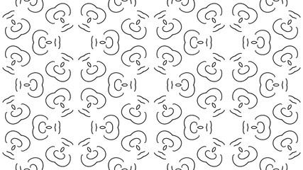 Seamless geometric pattern background. Ornament for your design