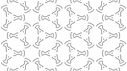 Seamless geometric pattern background. Ornament for your design