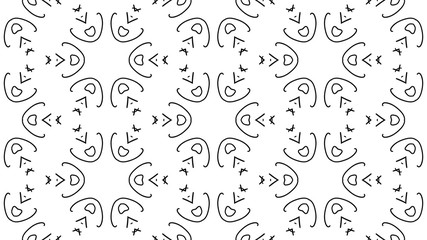 Seamless geometric pattern background. Ornament for your design