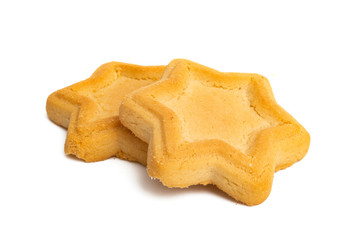 butter cookies isolated
