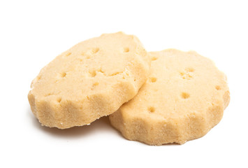 butter cookies isolated