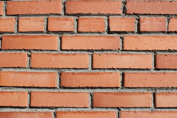 Brick background. Orange brick background. Loft style