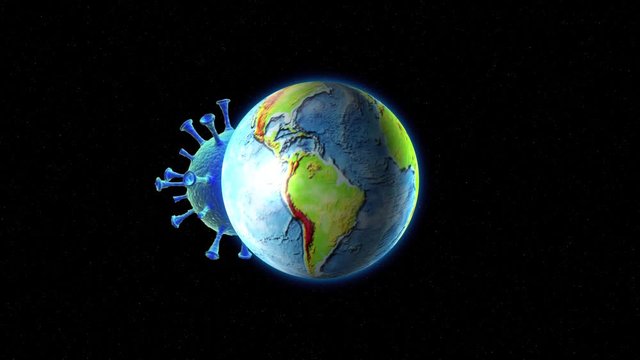 Coronavirus appears from beyond the Earth