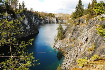 Mountain park Ruskeala is tourist complex located in Sortavala region of Republic of Karelia...