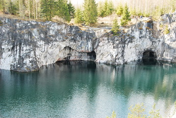 Mountain park Ruskeala is tourist complex located in Sortavala region of Republic of Karelia...