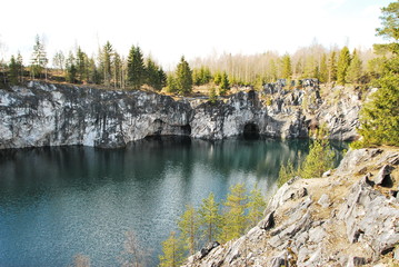 Mountain park Ruskeala is tourist complex located in Sortavala region of Republic of Karelia...