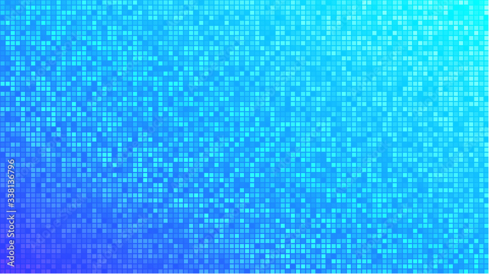 Poster Abstract background with modern colorful vector mosaic design. Colorful gradient mosaic backdrop. Modern geometric texture. Abstract digital technology design. Beautiful vector pattern.