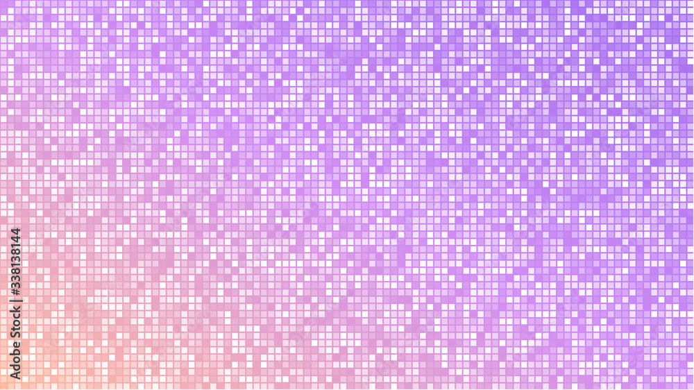 Poster Abstract background with modern colorful vector mosaic design. Colorful gradient mosaic backdrop. Modern geometric texture. Abstract digital technology design. Beautiful vector pattern.