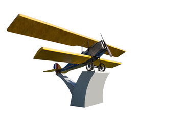 Monument to the old plane.
