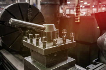 Iron and steel factory and production.