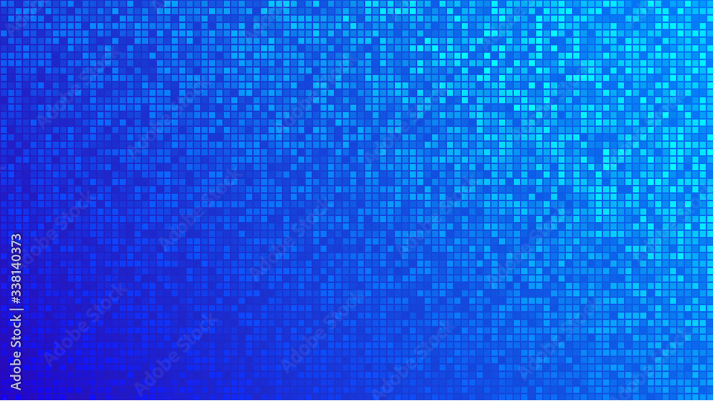Poster Abstract background with modern colorful vector mosaic design. Colorful gradient mosaic backdrop. Modern geometric texture. Abstract digital technology design. Beautiful vector pattern.