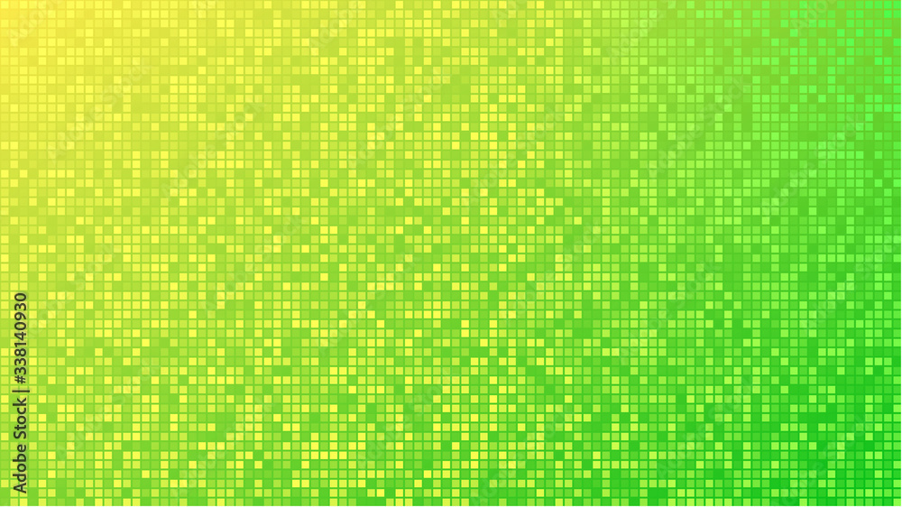 Poster Abstract background with modern colorful vector mosaic design. Colorful gradient mosaic backdrop. Modern geometric texture. Abstract digital technology design. Beautiful vector pattern.