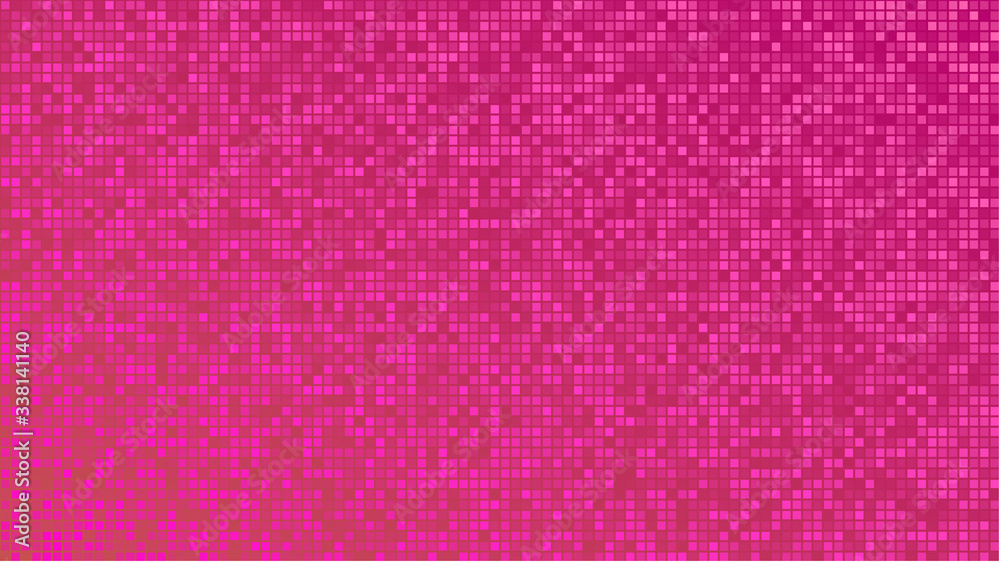 Poster Abstract background with modern colorful vector mosaic design. Colorful gradient mosaic backdrop. Modern geometric texture. Abstract digital technology design. Beautiful vector pattern.