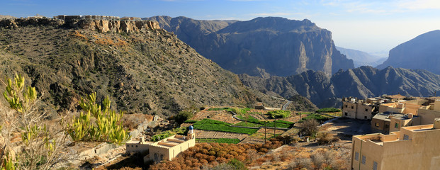 Jebel Shahms in Oman