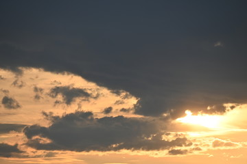 Himmel, Wolken, Sky, Cloud, bewölkt