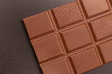 Beautiful chocolate on a dark background