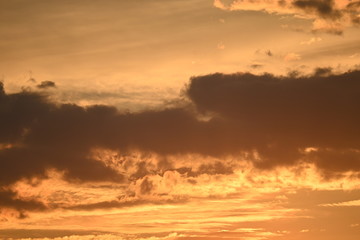 Fototapeta na wymiar Wolken, Sky, Cloud, rot, Abendrot, Morgenrot
