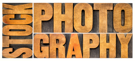 stock photography word abstract in vintage wood type