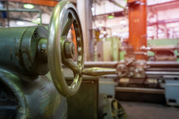 Iron and steel factory and production.