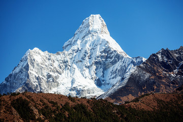 Beautiful landscape of Himalaya mountains