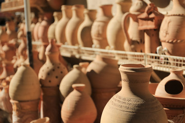 Fototapeta na wymiar omanic handcraft and pottery