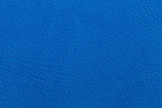 Blue leather on sale
