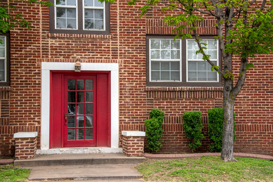 Red Door Apartment Or Brownstone