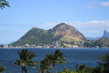 View from Niteroi to Rio de Janeiro, Brazil